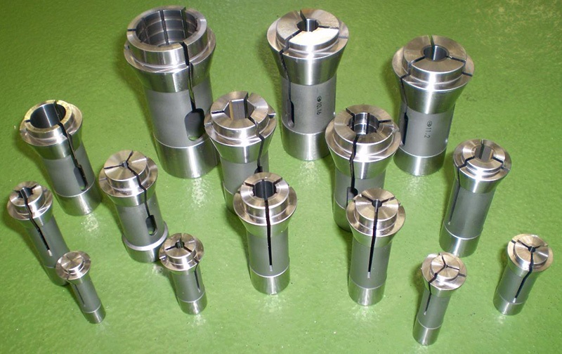 Various collet chucks and guide bushes (A-One Precision) sold by Alpha Tool in Thailand.jpg